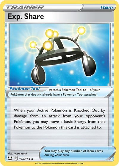 Exp. Share 126/163 — Battle Styles