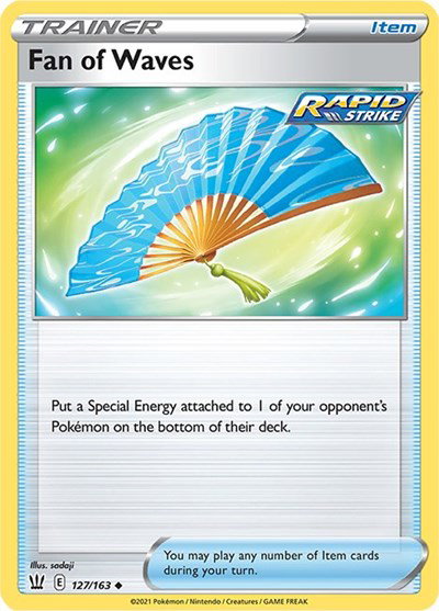 Fan of Waves 127/163 — Battle Styles