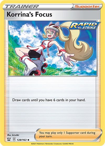 Korrina's Focus 128/163 — Battle Styles
