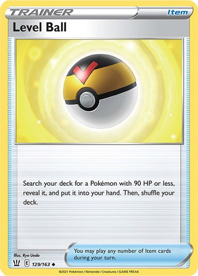 Level Ball 129/163 — Battle Styles