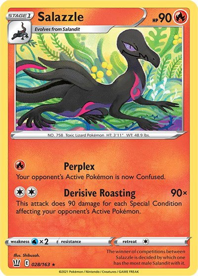 Salazzle 028/163 — Battle Styles