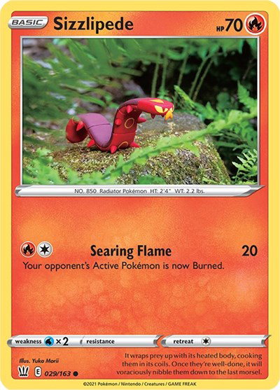 Sizzlipede 029/163 — Battle Styles
