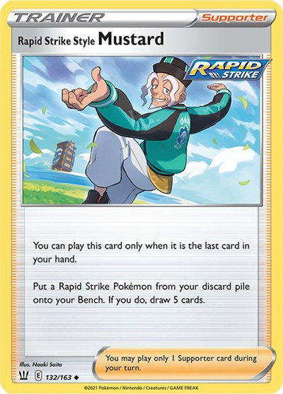 Rapid Strike Style Mustard 132/163 — Battle Styles