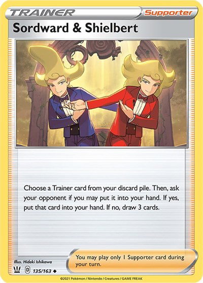 Sordward & Shielbert 135/163 — Battle Styles