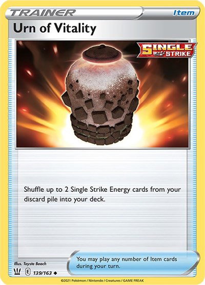 Urn of Vitality 139/163 — Battle Styles