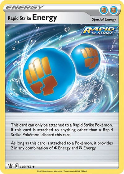 Rapid Strike Energy 140/163 — Battle Styles
