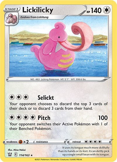 Lickilicky 114/163 — Battle Styles