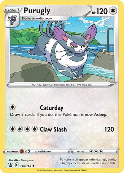 Purugly 116/163 — Battle Styles