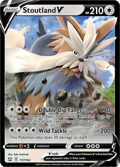 Stoutland V 117/163 — Battle Styles