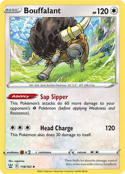 Bouffalant 118/163 — Battle Styles
