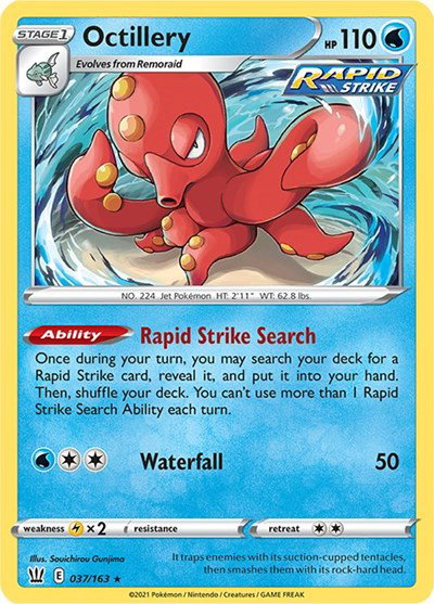 Octillery 037/163 — Battle Styles