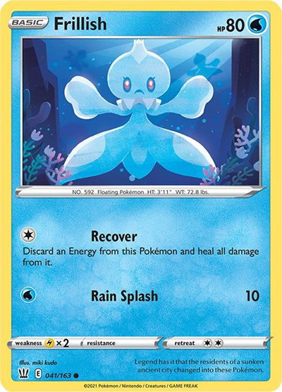 Frillish 041/163 — Battle Styles