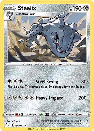 Steelix 099/163 — Battle Styles