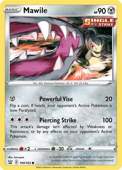 Mawile 100/163 — Battle Styles