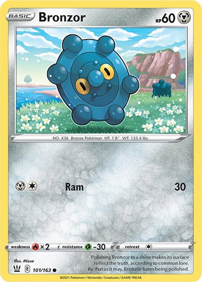 Bronzor 101/163 — Battle Styles