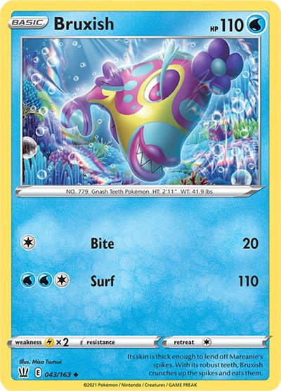 Bruxish 043/163 — Battle Styles