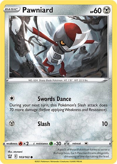 Pawniard 103/163 — Battle Styles