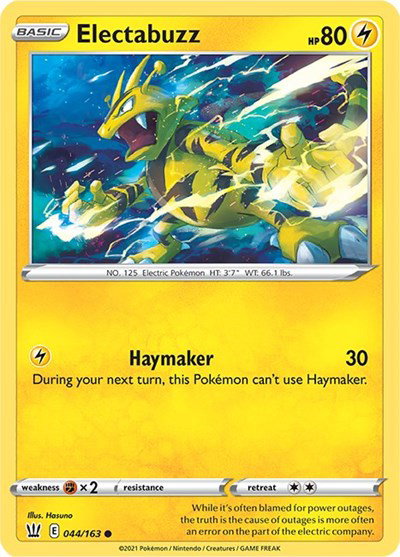 Electabuzz 044/163 — Battle Styles
