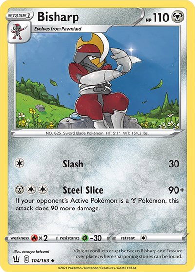 Bisharp 104/163 — Battle Styles