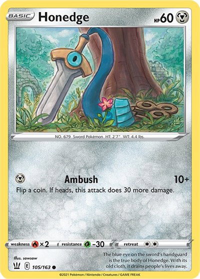 Honedge 105/163 — Battle Styles