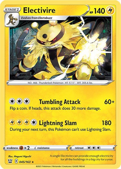 Electivire 045/163 — Battle Styles