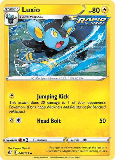 Luxio 047/163 — Battle Styles