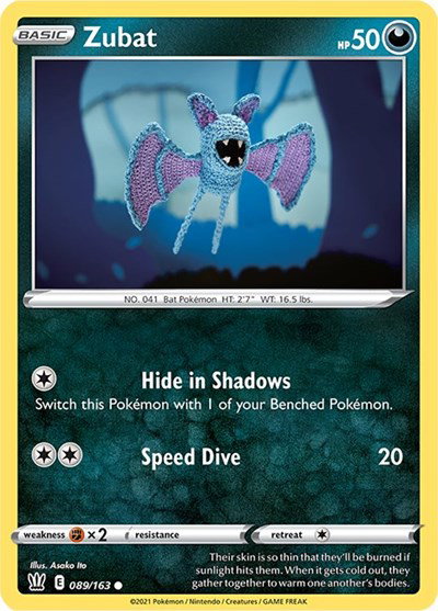 Zubat 089/163 — Battle Styles