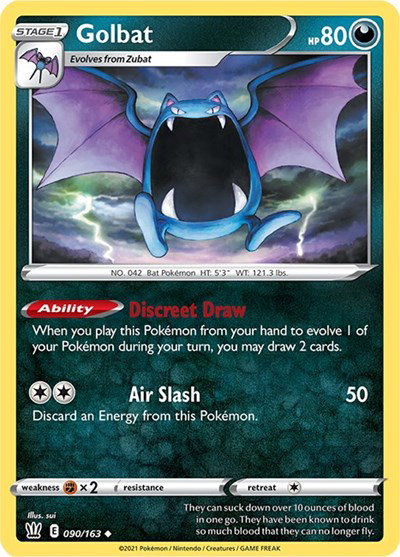 Golbat 090/163 — Battle Styles