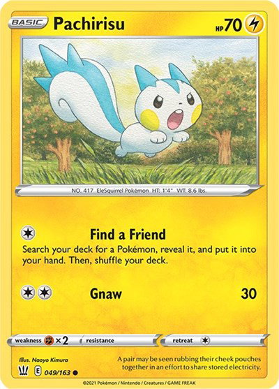 Pachirisu 049/163 — Battle Styles