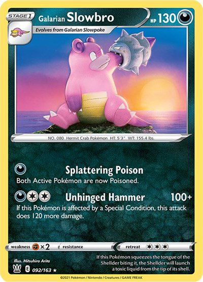 Galarian Slowbro 092/163 — Battle Styles