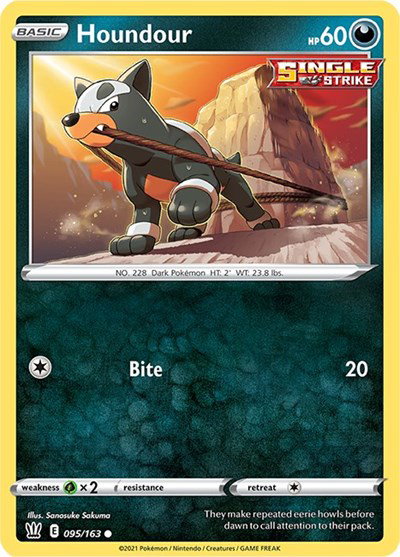 Houndour 095/163 — Battle Styles