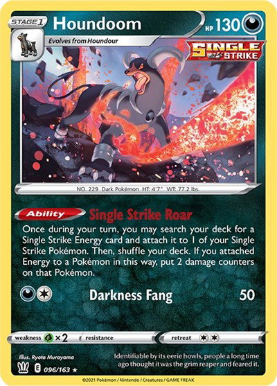 Houndoom 096/163 — Battle Styles