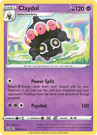 Claydol 058/163 — Battle Styles
