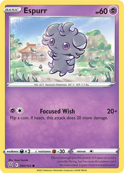 Espurr 060/163 — Battle Styles