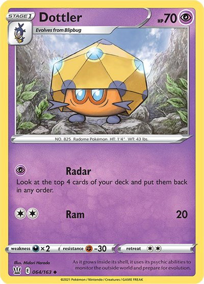 Dottler 064/163 — Battle Styles