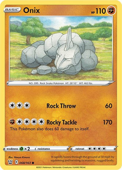 Onix 068/163 — Battle Styles