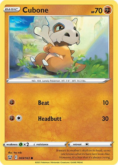 Cubone 069/163 — Battle Styles