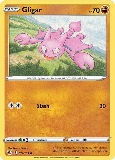 Gligar 071/163 — Battle Styles