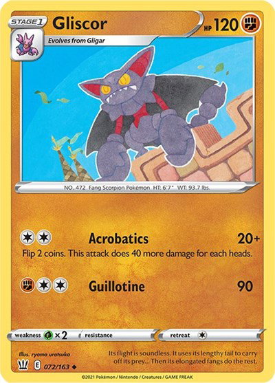 Gliscor 072/163 — Battle Styles