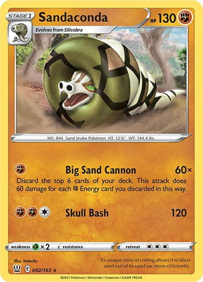 Sandaconda 082/163 — Battle Styles