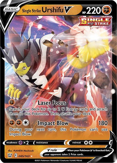 Single Strike Urshifu V 085/163 — Battle Styles