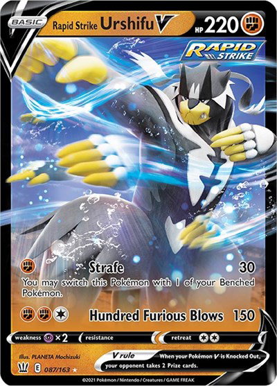 Rapid Strike Urshifu V 087/163 — Battle Styles