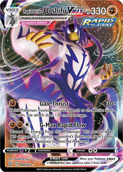 Rapid Strike Urshifu VMAX 088/163 — Battle Styles