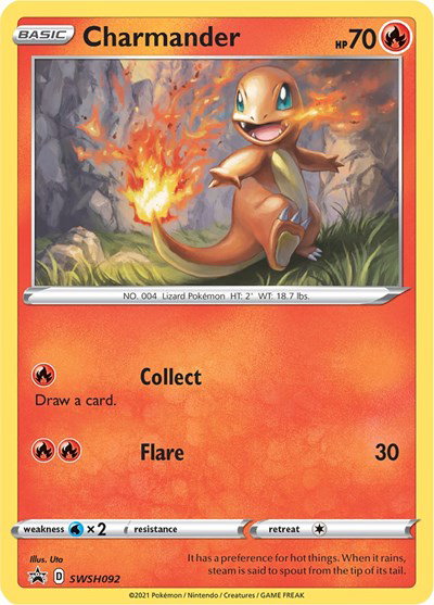 Charmander SWSH092 — Sword & Shield Promo