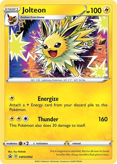 Jolteon SWSH094 — Sword & Shield Promo