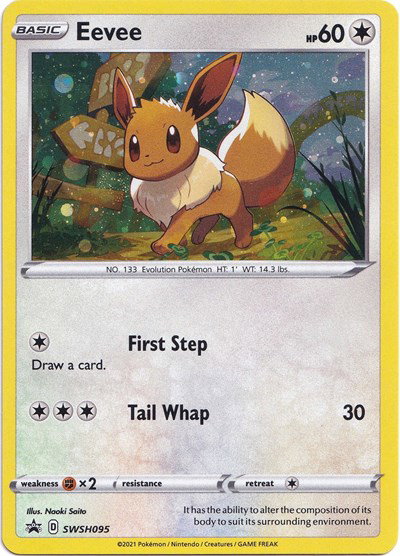 Eevee SWSH095 — Sword & Shield Promo