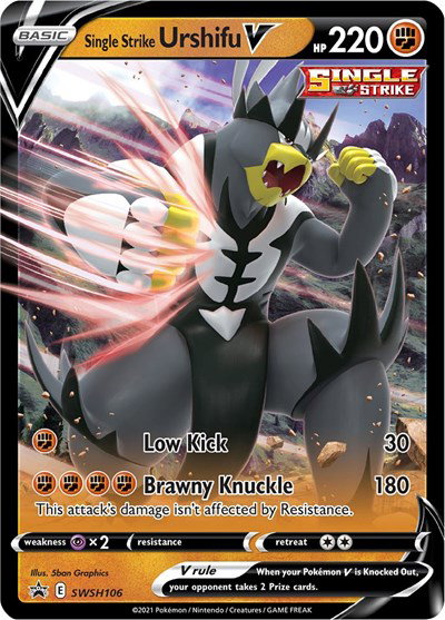 Single Strike Urshifu V SWSH106 — Sword & Shield Promo