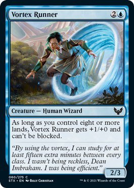 Vortex Runner - 60 - Strixhaven: School of Mages Magic: The Gathering ...