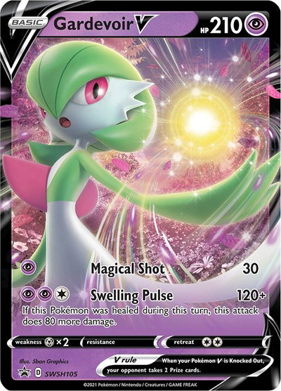 Gardevoir V SWSH105 — Sword & Shield Promo