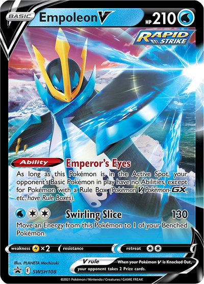 Empoleon V SWSH108 — Sword & Shield Promo